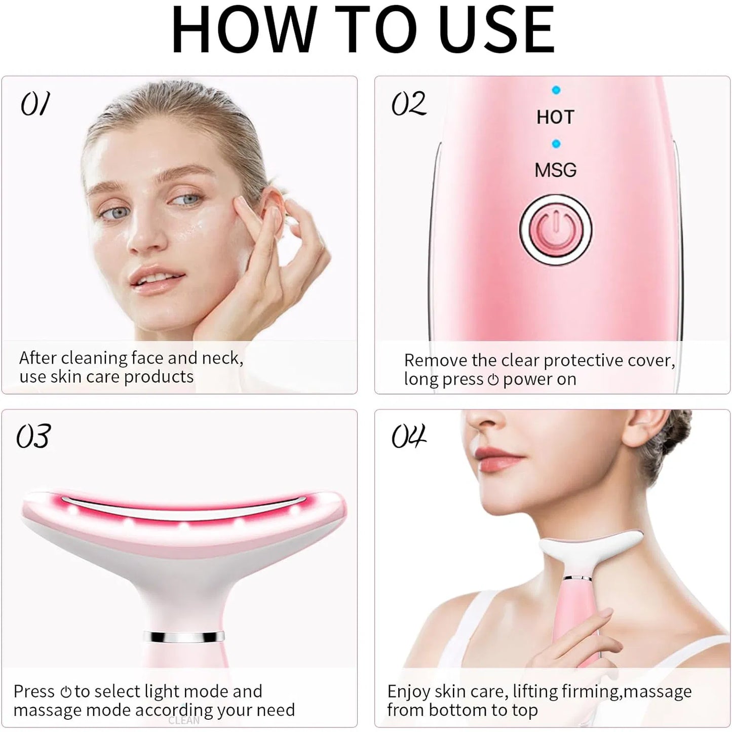 Glowvia Luxe Heated Facial Sculpting Wand